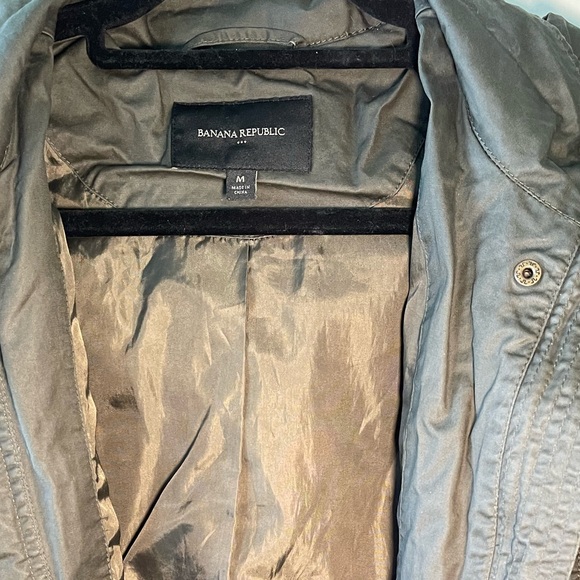 Banana Republic Army Green Utility Jacket - Picture 4 of 11